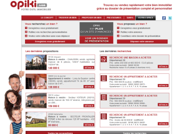 Opiki.com annonces immobilières