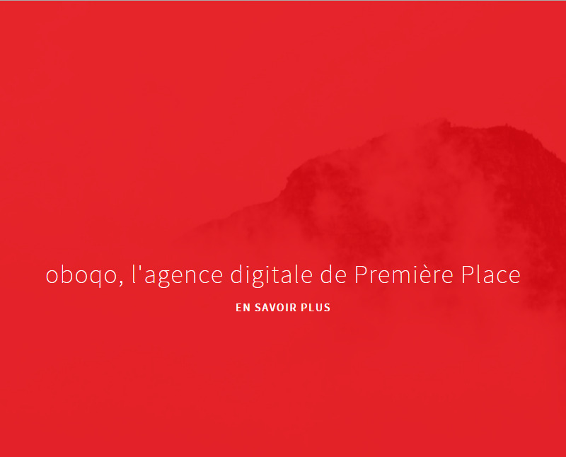 Aperçu du site Oboqo, agence web Mulhouse